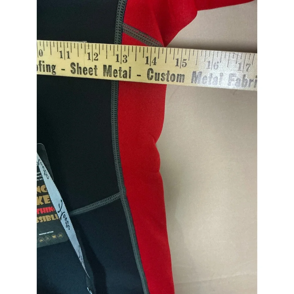 Hevto Kids Wetsuit Youth 12 Black Red New 3mm Full Body Scuba Diving Surfing